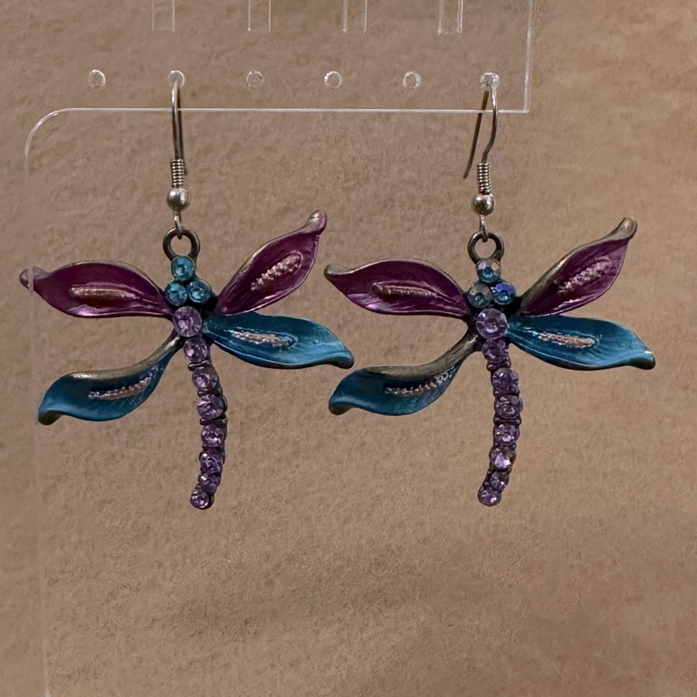 Large Firefly Wire Earrings